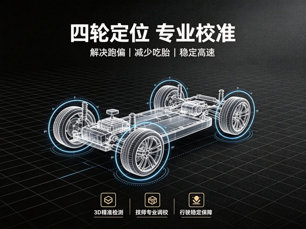 四轮定位专业校准服务